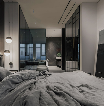 Interior design and material selection by AIMS
